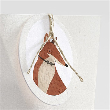 Geschenkbox Taufe fuchs - schachtel - vue 2