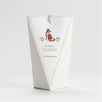 Geschenkbox Taufe fuchs - schachtel - vue 4