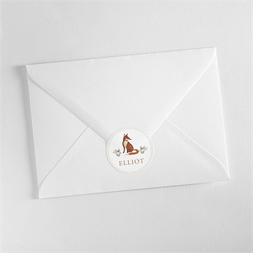 Aufkleber Taufe fuchs - vue 3