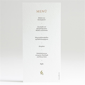 Menükarte Taufe fuchs - vue 2