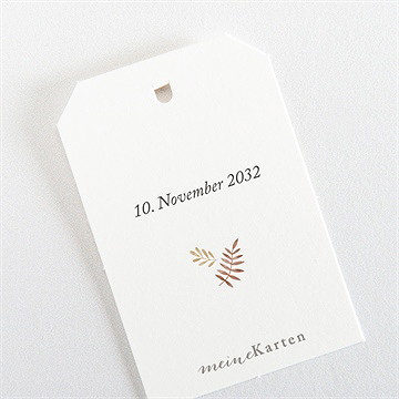 Geschenkanhänger Taufe Fuchs - vue 3