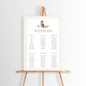 Sitzplan Taufe Fuchs
