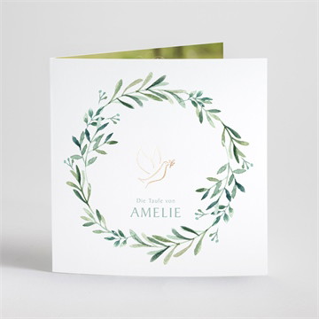 Klappkarte - Veredelung