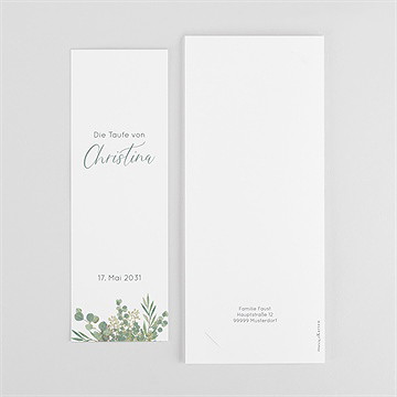 Einladung Taufe graziös - fotostreifen - vue 3