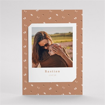 Geburtskarte herbstlich - duo