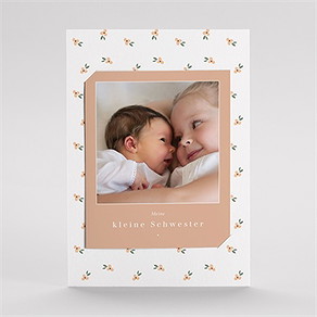 Geburtskarte meine kleine schwester - duo