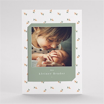 Geburtskarte mein kleiner bruder - duo