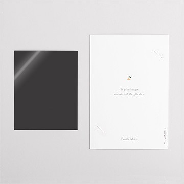 Geburtskarte mein kleiner bruder - duo - vue 5