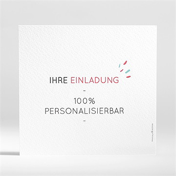 Einladung Kommunion blanco - 15x14cm (n311248) - Vue 2