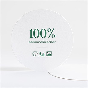 Einladung Kommunion blanco - rund*13,5cm (n321141)