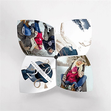 Weihnachtskarte festliche weihnachtsgrüße - vue 2