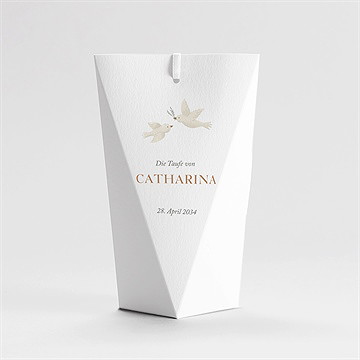 Geschenkbox Taufe zarte tauben - schachtel - vue 4