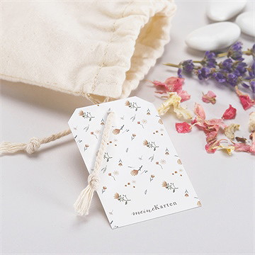 Geschenkbeutel Taufe Zarte Tauben - vue 2