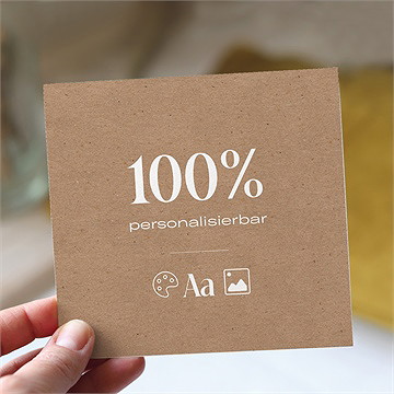 Hochzeitseinladung Blanco - 15X14cm (N311294)