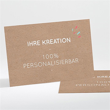 Dankeskarte Hochzeit Kraft - 21X10cm (N111347)