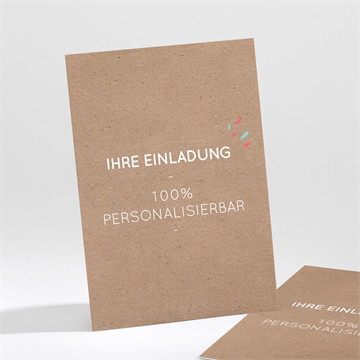 Vorder- und Rückseite - Hoch