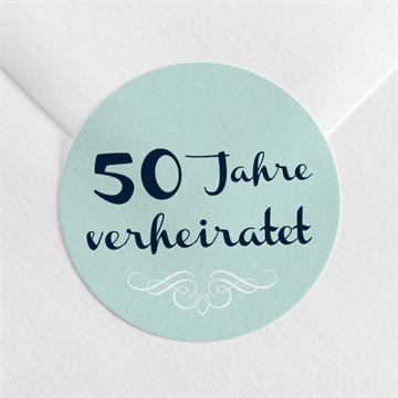 Aufkleber Hochzeitsjubiläum Schönes andenken