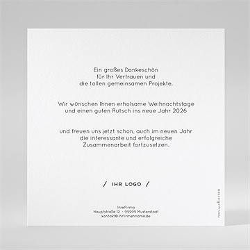 Weihnachtskarte Logo - vue 3