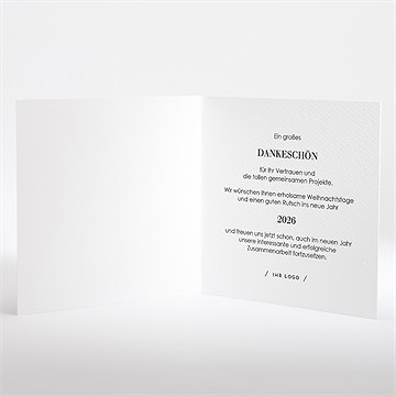 Weihnachtskarte Kalligrafie - vue 2