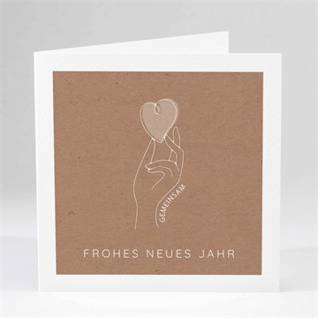 Weihnachtskarte solidarisch