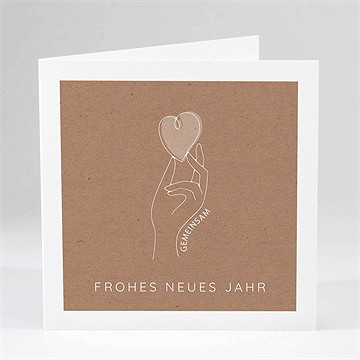 Weihnachtskarte Solidarisch