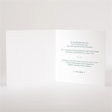 Weihnachtskarte grünes wachstum - vue 3