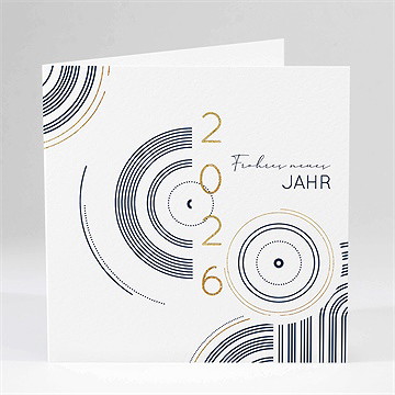 Weihnachtskarte Grafisches Design