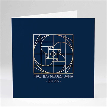 Weihnachtskarte Architektur