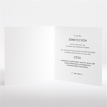 Weihnachtskarte Glitzernd - vue 2