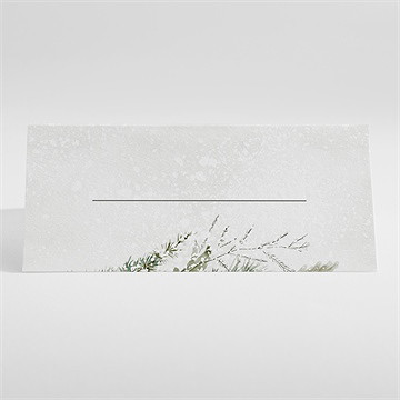 Tischkarte Taufe winter - vue 2