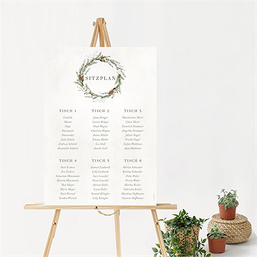 Sitzplan Taufe Winter - vue 2