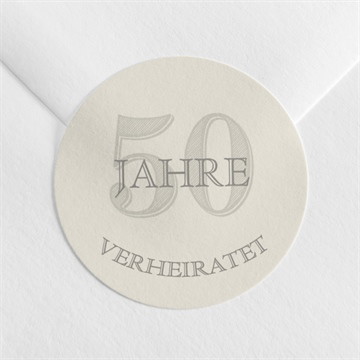 Aufkleber Hochzeitsjubiläum Bildband