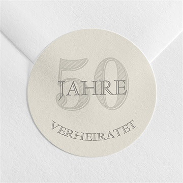 Aufkleber Hochzeitsjubiläum Bildband