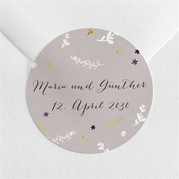 Aufkleber Hochzeitsjubiläum Damals Wie Heute