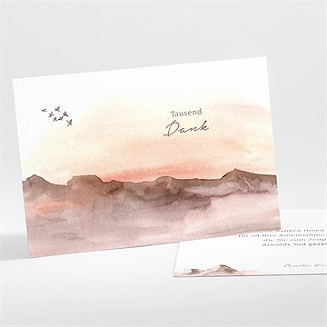 Trauerdanksagung dämmerung