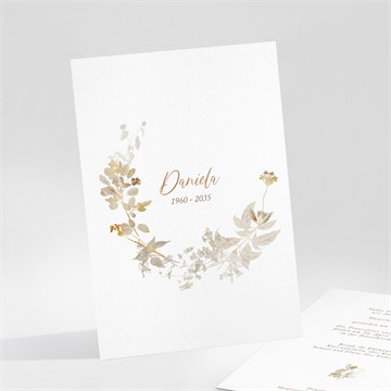 Trauerkarte herbststimmung