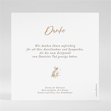 Trauerdanksagung Herbststimmung - vue 2