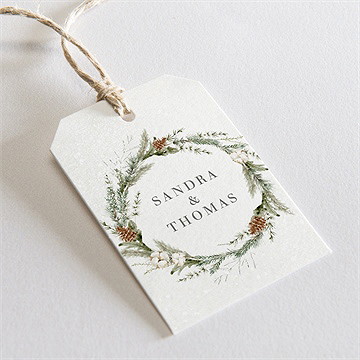 Geschenkanhänger Hochzeit Hochzeit Im Winter