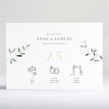 Hochzeitseinladung tolle story