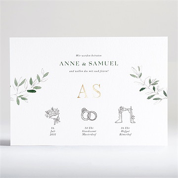 Hochzeitseinladung tolle story