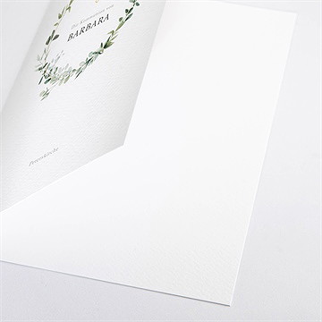 Kirchenheft Kommunion grüner kranz - vue 2