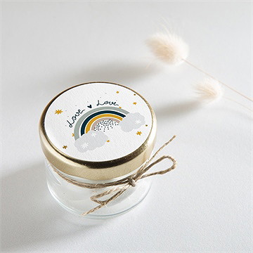 Sticker Geburt regenbogen - vue 2