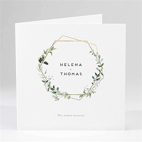 Hochzeitseinladung elegante liebe