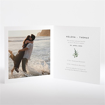 Hochzeitseinladung elegante liebe - vue 2