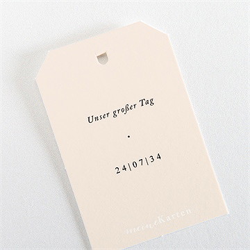 Geschenkanhänger Hochzeit sinnlichkeit - vue 3