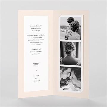 Dankeskarte Hochzeit sinnlichkeit - vue 2