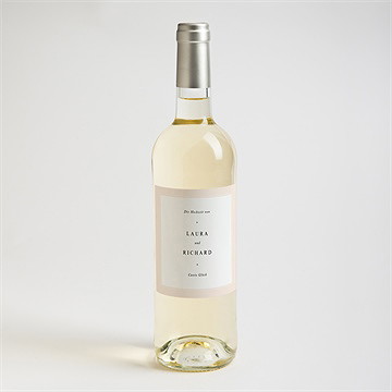 Flaschenetikett Hochzeit sinnlichkeit - vue 2