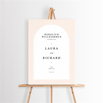 Willkommensschild Hochzeit Sinnlichkeit