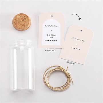 Glasfläschchen Mit Korken Hochzeit Sinnlichkeit - vue 3