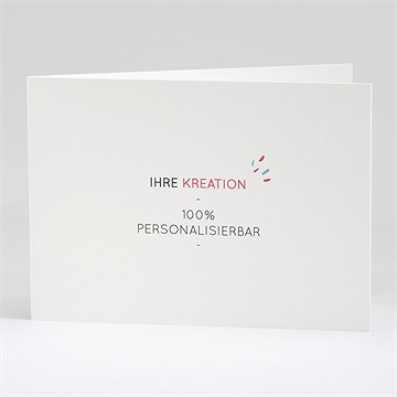 Trauerdanksagung Blanco - 14,5X10,5Cm (N42157)